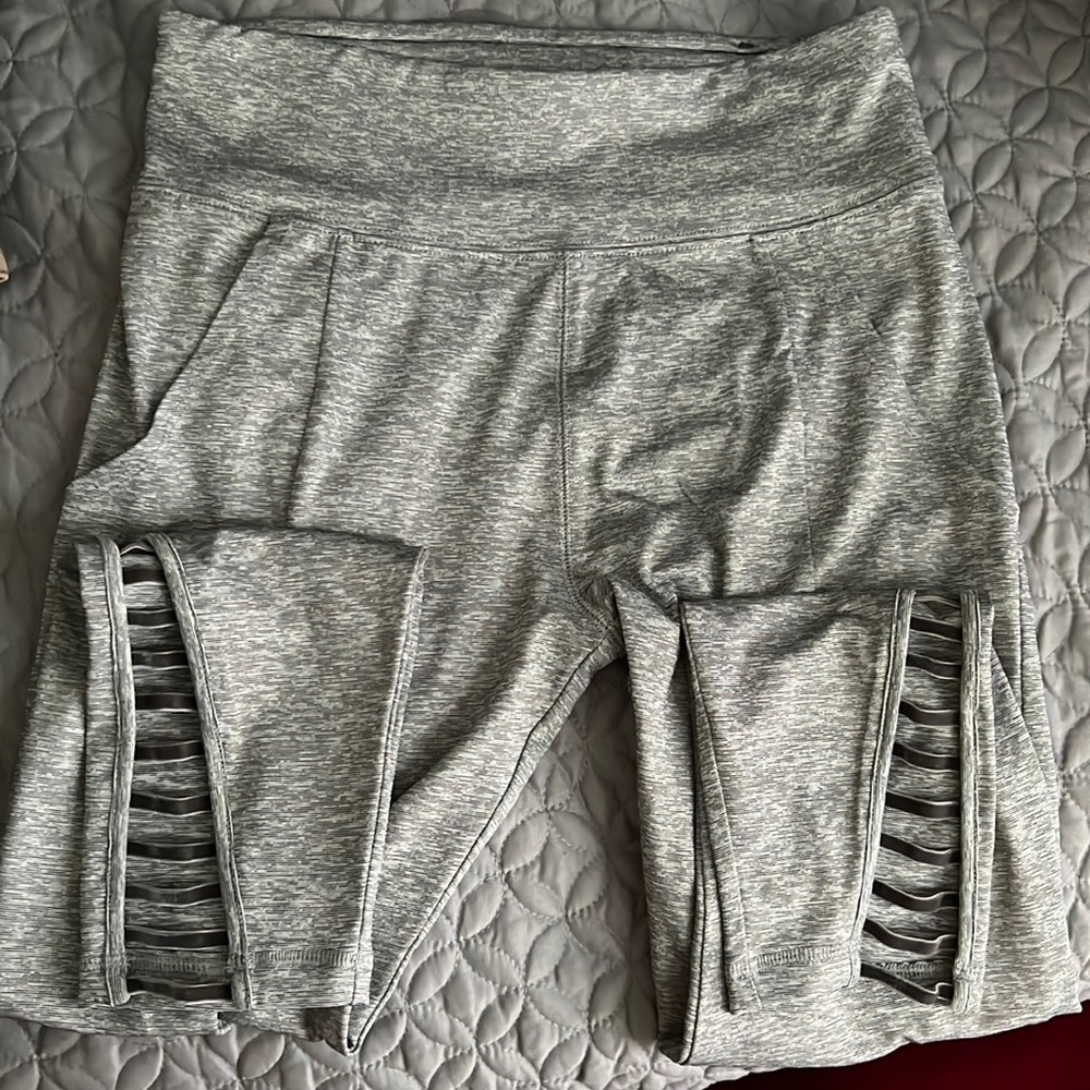 Girls grey leggings
